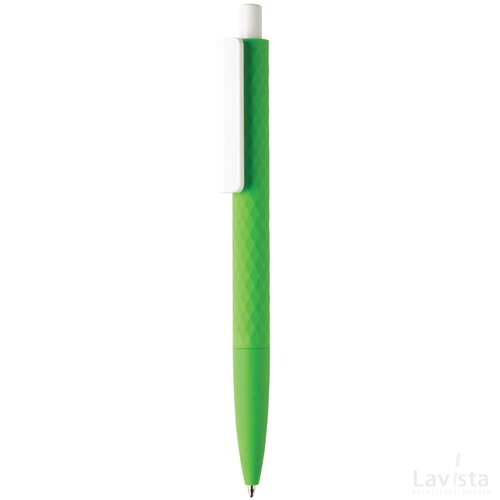 X3 pen smooth touch groen, wit