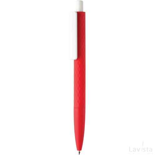 X3 pen smooth touch rood, wit