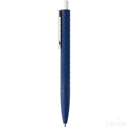 X3 pen smooth touch donkerblauw, wit