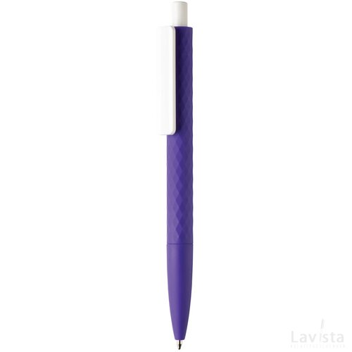 X3 pen smooth touch paars, wit