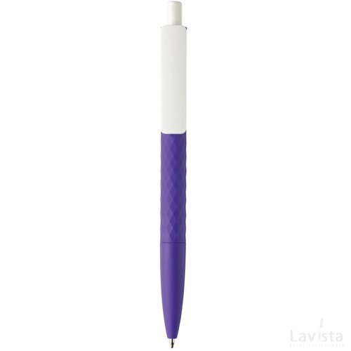 X3 pen smooth touch paars, wit