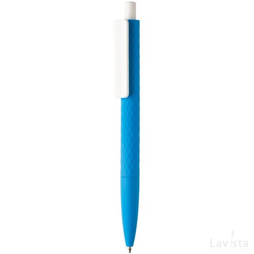 X3 pen smooth touch blauw, wit