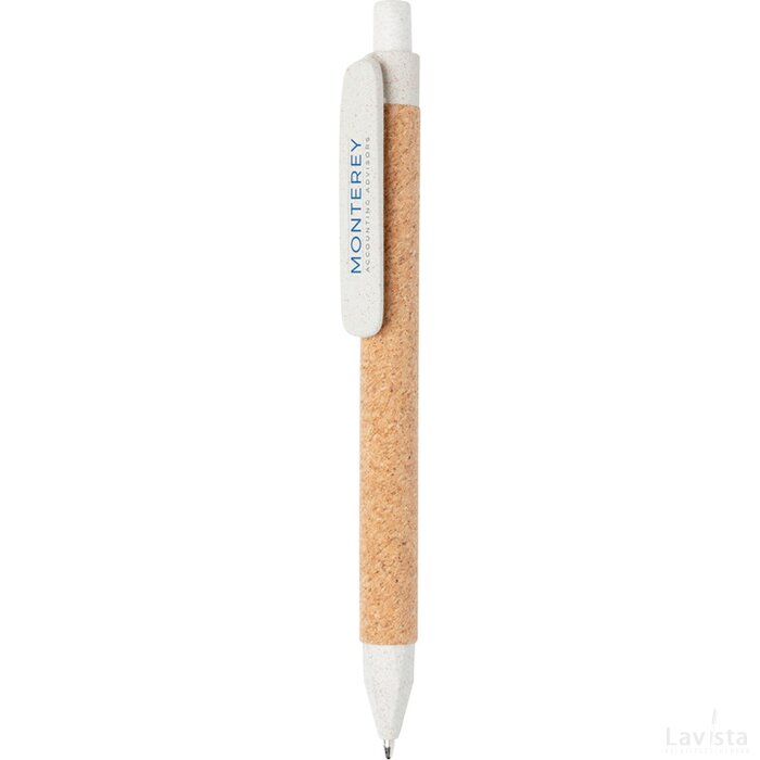 Write tarwestro en kurk pen wit