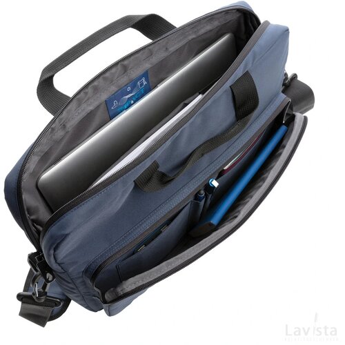 Impact AWARE™ RPET 15,6" laptoptas donkerblauw