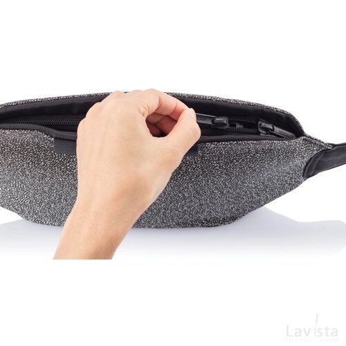 Urban bumbag grijs, zwart