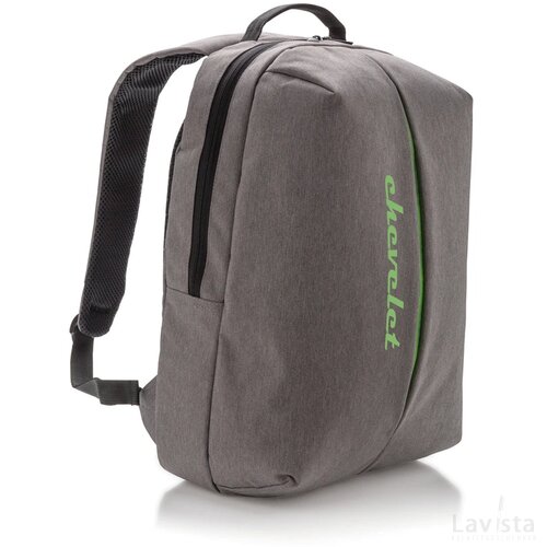 Smart office & sport rugtas PVC vrij grijs, groen