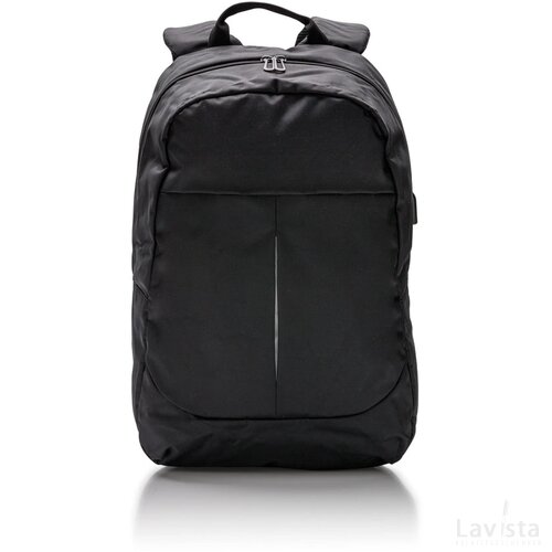 Power USB laptop rugtas PVC Vrij zwart
