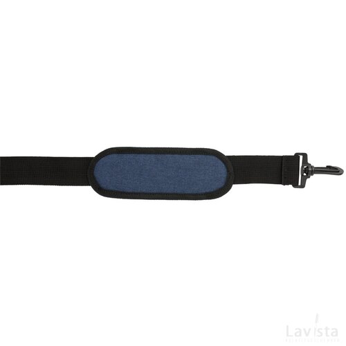 Trend 15” laptop tas PVC-vrij donkerblauw, zwart