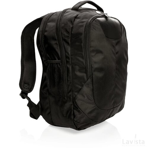 Outdoor laptop rugtas zwart