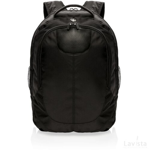 Outdoor laptop rugtas zwart