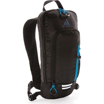 Explorer ribstop kleine wandelrugzak 7L PVC-vrij zwart, blauw