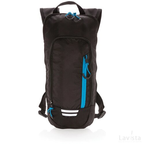 Explorer ribstop kleine wandelrugzak 7L PVC-vrij zwart, blauw
