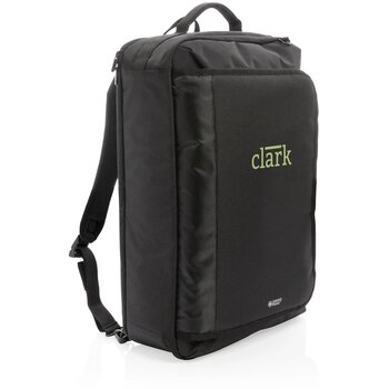 Swiss Peak convertible reisrugtas PVC-vrij zwart