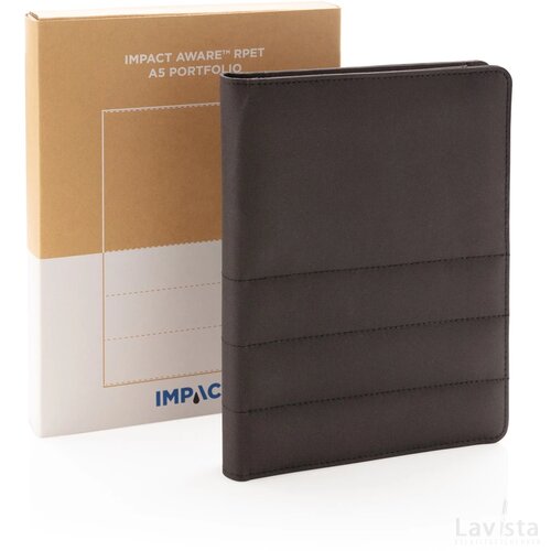 Impact AWARE™ RPET A5 notitieboek zwart