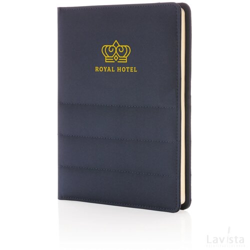 Impact AWARE™ RPET A5 notitieboek donkerblauw