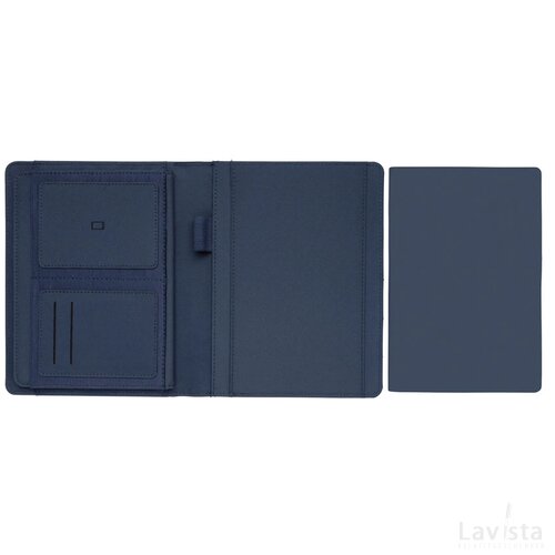 Impact AWARE™ RPET A5 notitieboek donkerblauw