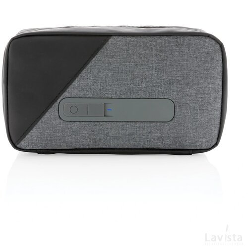 Draagbare UV-C sterilisatie pouch met geïntegreerde batterij grijs