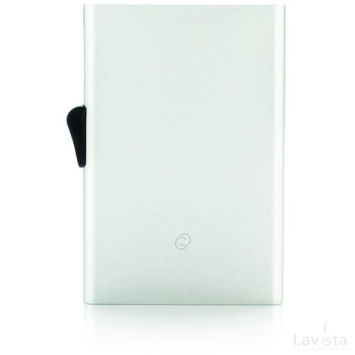 C-Secure aluminium RFID kaarthouder zilver