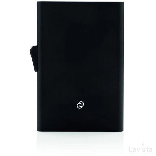 C-Secure aluminium RFID kaarthouder zwart