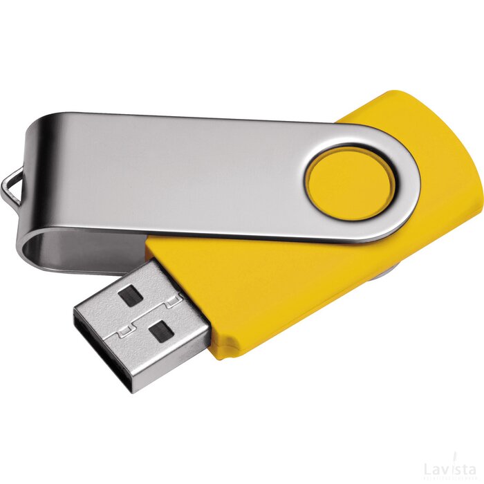 USB-stick geel