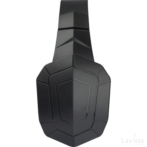 Headset met microfoon zwart