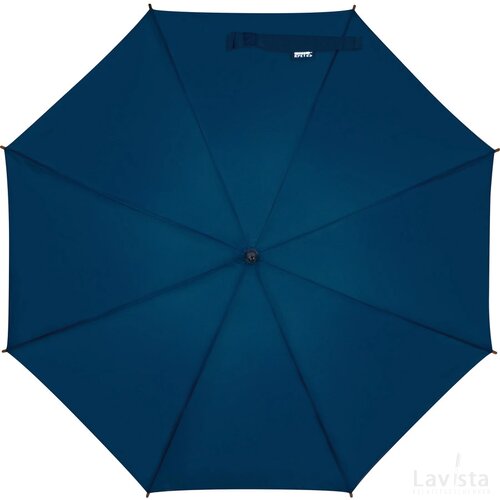 Automatische paraplu van gerecyceld PET donkerblauw darkblue donkerblauw