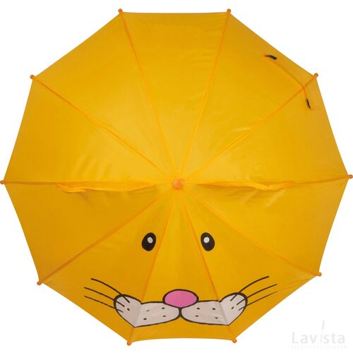 Kinderparaplu geel