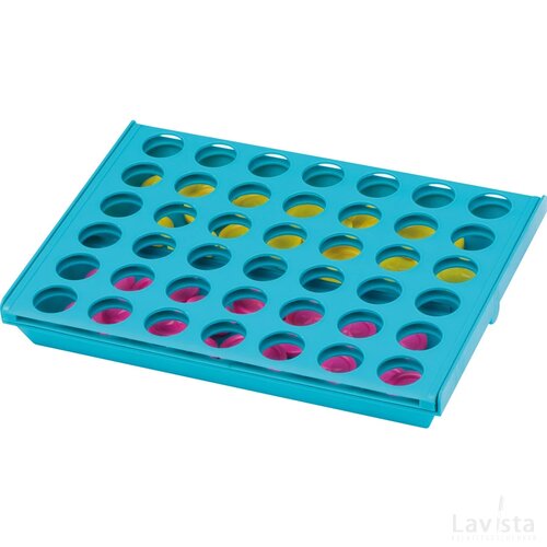 4 op een rij - spel turquoise