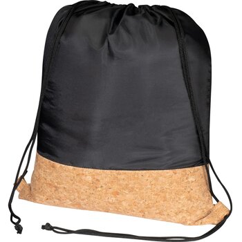 gymbag polyester zwart