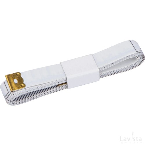 meetlint 1,5 meter van papieren bandarole wit