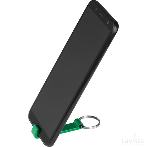Sleutelhanger met flesopener groen
