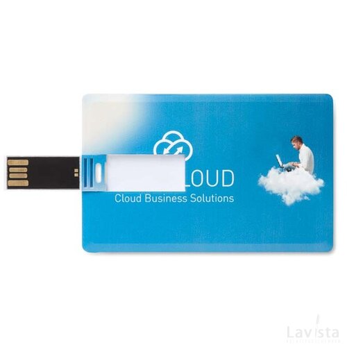 Creditcard usb stick 16gb Wit
