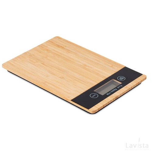 Digitale keukenweegschaal Precise hout