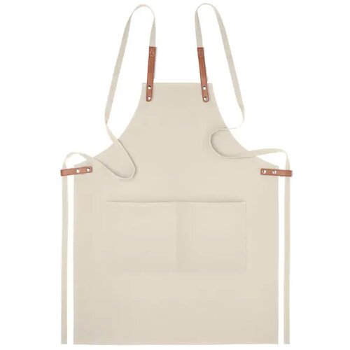 Schort organisch katoen Nagpur beige