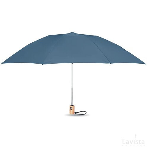 23 inch opvouwbare paraplu Leeds blauw