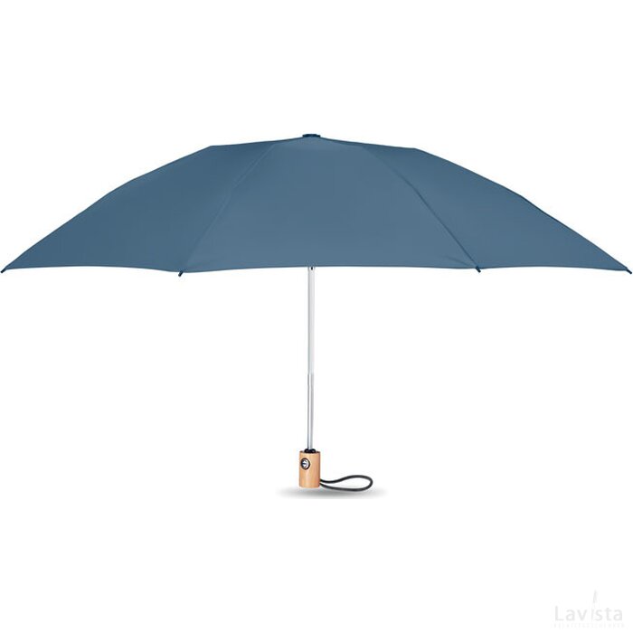 23 inch opvouwbare paraplu Leeds blauw