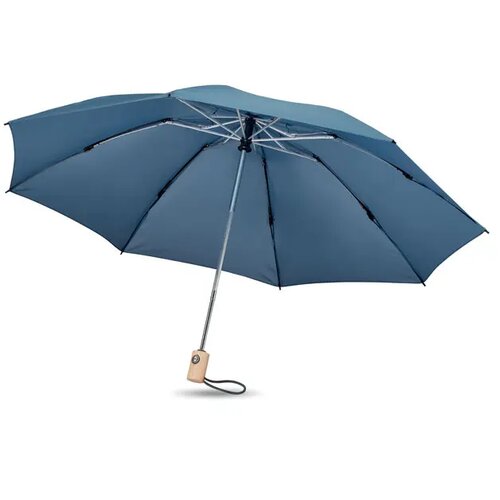 23 inch opvouwbare paraplu Leeds blauw