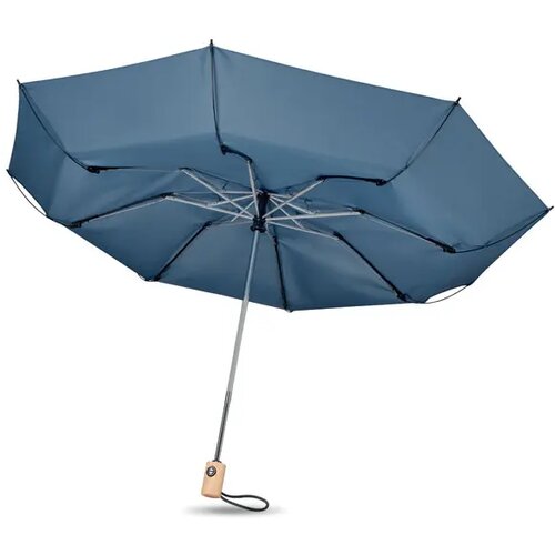 23 inch opvouwbare paraplu Leeds blauw