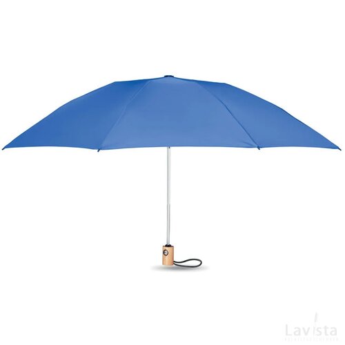 23 inch opvouwbare paraplu Leeds royal blauw