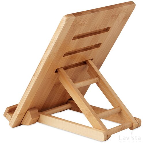 Bamboe laptop standaard Bruin
