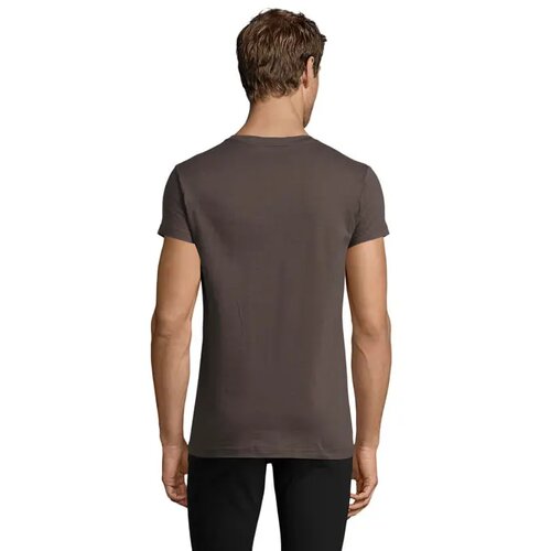 Regent f heren t-shirt 150g Regent fit donker grijs