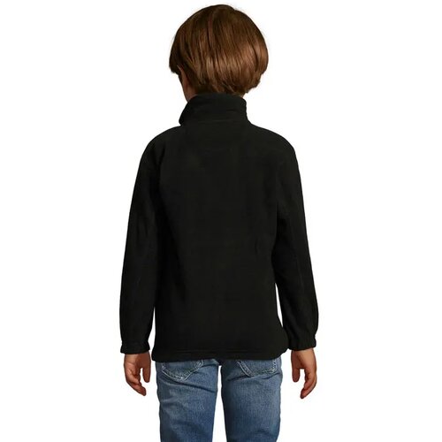 North kids fleecevest 300g North kids zwart