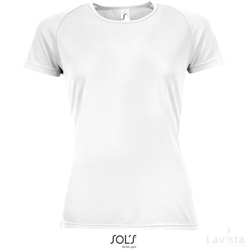 Sportydames t-shirt 140g Sporty women wit