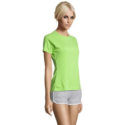Sportydames t-shirt 140g Sporty women apple green