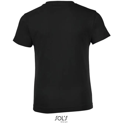 Regent f kind t-shirt 150g Regent fit kids deep black