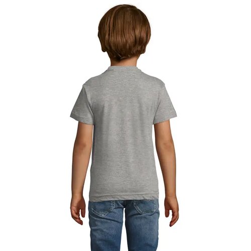 Regent f kind t-shirt 150g Regent fit kids grijs melange