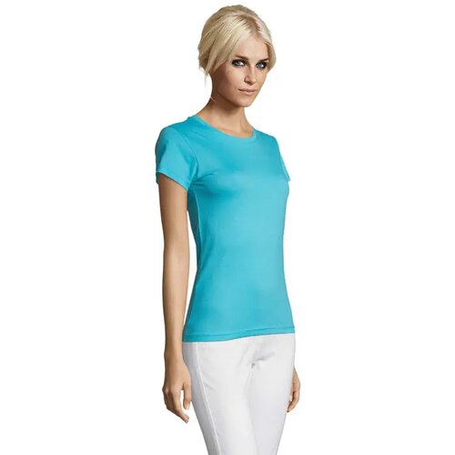 Regent dames t-shirt 150g Regent women atoll blauw