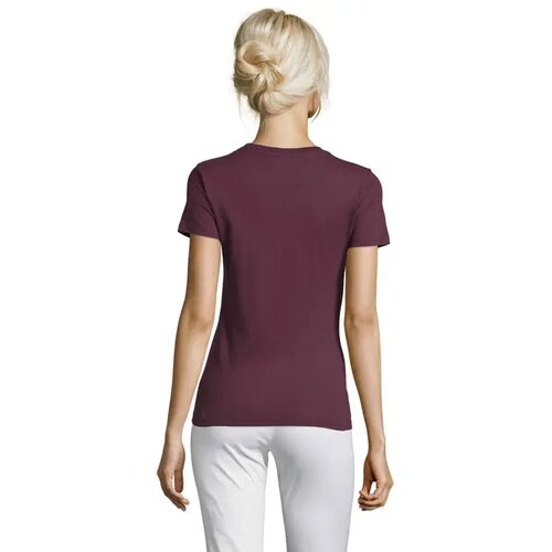Regent dames t-shirt 150g Regent women burgundy