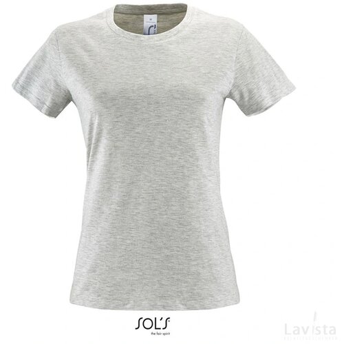 Regent dames t-shirt 150g Regent women asgrijs