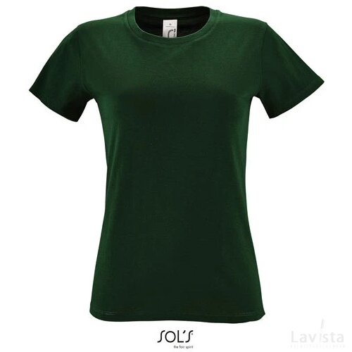 Regent dames t-shirt 150g Regent women flesgroen